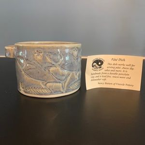 Fireside Pottery Hand crafted Pate Dish Pottery made in Maine